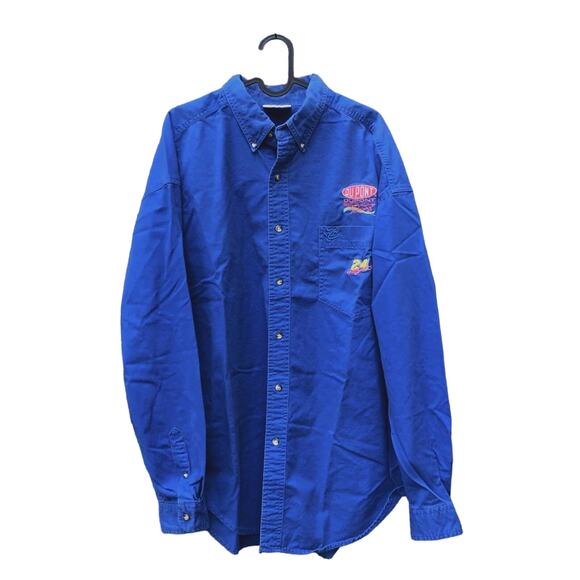 Jeff Gordon 24 NASCAR Shirt Vintage Mens Button Down Racing Chase Dupont XL - Picture 1 of 7